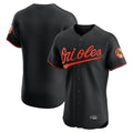 Leonaf B.Orioles Black Limited Elite Home Game Blank Player Stitched Jerseys