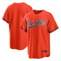 Leonaf B.Orioles Orange Home Game Blank Player Stitched Jerseys