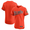 Leonaf B.Orioles Orange Limited Elite Home Game Blank Player Stitched Jerseys