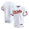 Leonaf B.Orioles White Limited Home Game Blank Player Stitched Jerseys