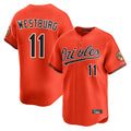 Leonaf B.Orioles #11 Jordan Westburg Player Orange Limited Home Game Stitched Jerseys