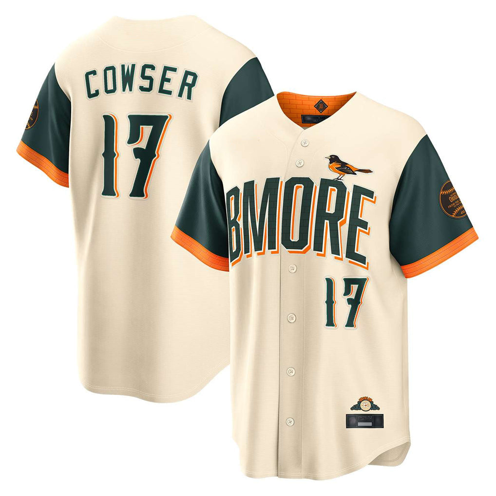Leonaf B.Orioles #17 Colton Cowser Player Cream 2026 City Connect Home Game Stitched Jerseys