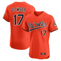 Leonaf B.Orioles #17 Colton Cowser Player Orange Limited Elite Home Game Stitched Jerseys