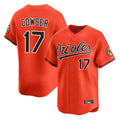 Leonaf B.Orioles #17 Colton Cowser Player Orange Limited Home Game Stitched Jerseys
