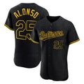 Leonaf B.Orioles #25 Pete Alonso Player Black Snake Skin City Limited Elite Home Stitched Jerseys