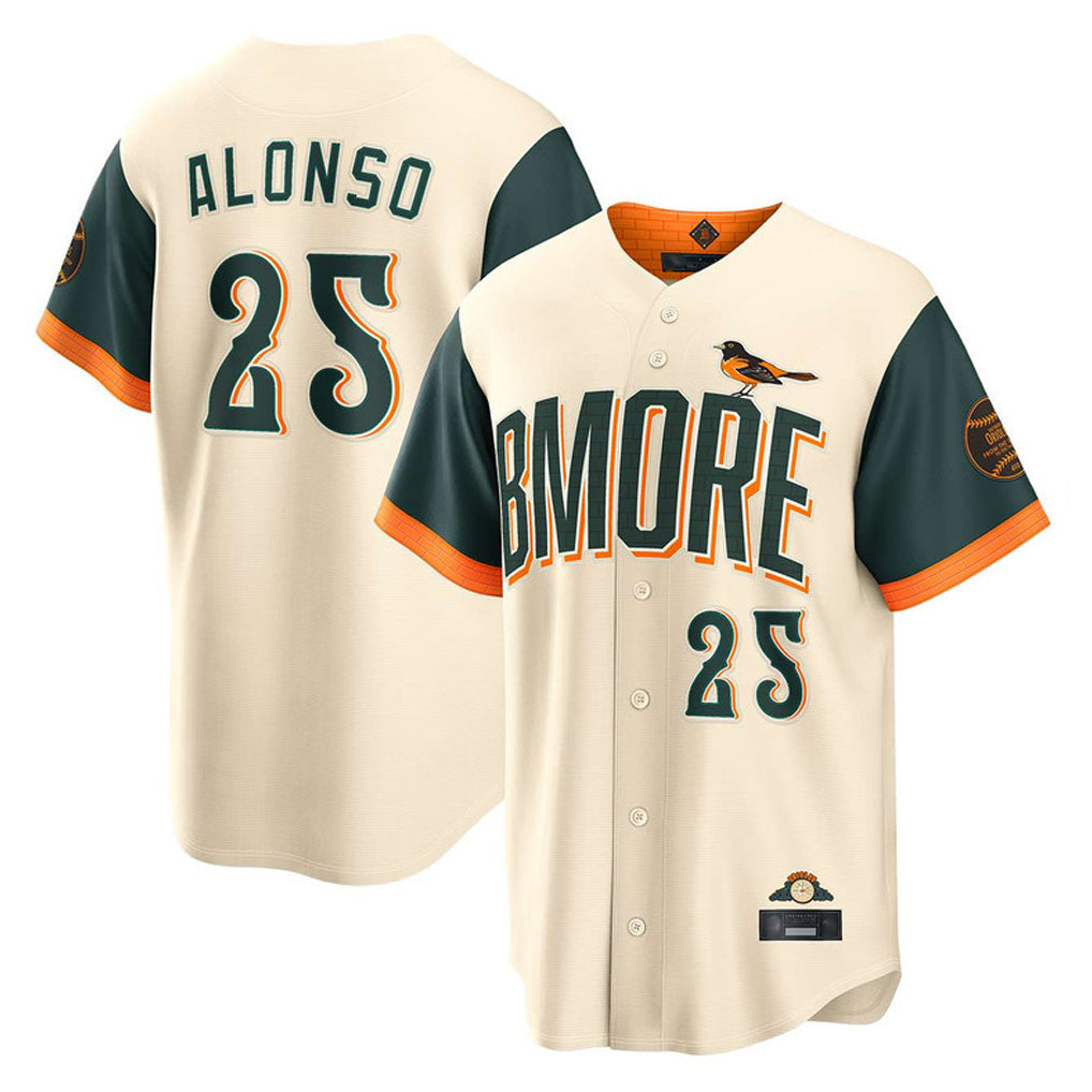 Leonaf B.Orioles #25 Pete Alonso Player Cream 2026 City Connect Home Game Stitched Jerseys