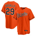 Leonaf B.Orioles #29 Samuel Basallo Player Orange Home Game Stitched Jerseys