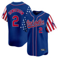 Leonaf B.Orioles #2 Gunnar Henderson Player Royal Independence Day Vapor Premier Limited Home Game Stitched Jerseys