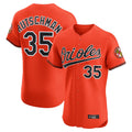 Leonaf B.Orioles #35 Adley Rutschman Orange T-shirt Limited Home Game Stitched Jerseys