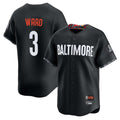 Leonaf B.Orioles #3 Taylor Ward Player Black City Connect Limited Home Game Stitched Jerseys