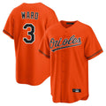 Leonaf B.Orioles #3 Taylor Ward Player Orange Home Game Stitched Jerseys