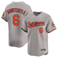Leonaf B.Orioles #6 Ryan Mountcastle Player Gray Limited Home Game Stitched Jerseys