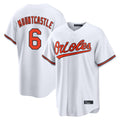 Leonaf B.Orioles #6 Ryan Mountcastle Player White Home Game Stitched Jerseys