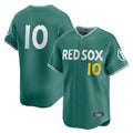 Leonaf B.Red Sox #10 Trevor Story Player Green City Connect Limited Home Game Stitched Jerseys