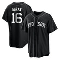 Leonaf B.Red Sox #16 Jarren Duran Player Black Home Game Stitched Jerseys
