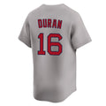 Leonaf B.Red Sox #16 Jarren Duran Player Gray Road Limited Home Game Stitched Jerseys