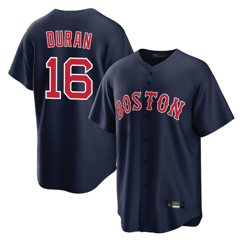 Leonaf B.Red Sox #16 Jarren Duran Player Navy Home Game Stitched Jersey