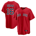 Leonaf B.Red Sox #16 Jarren Duran Player Red Home Game Stitched Jersey
