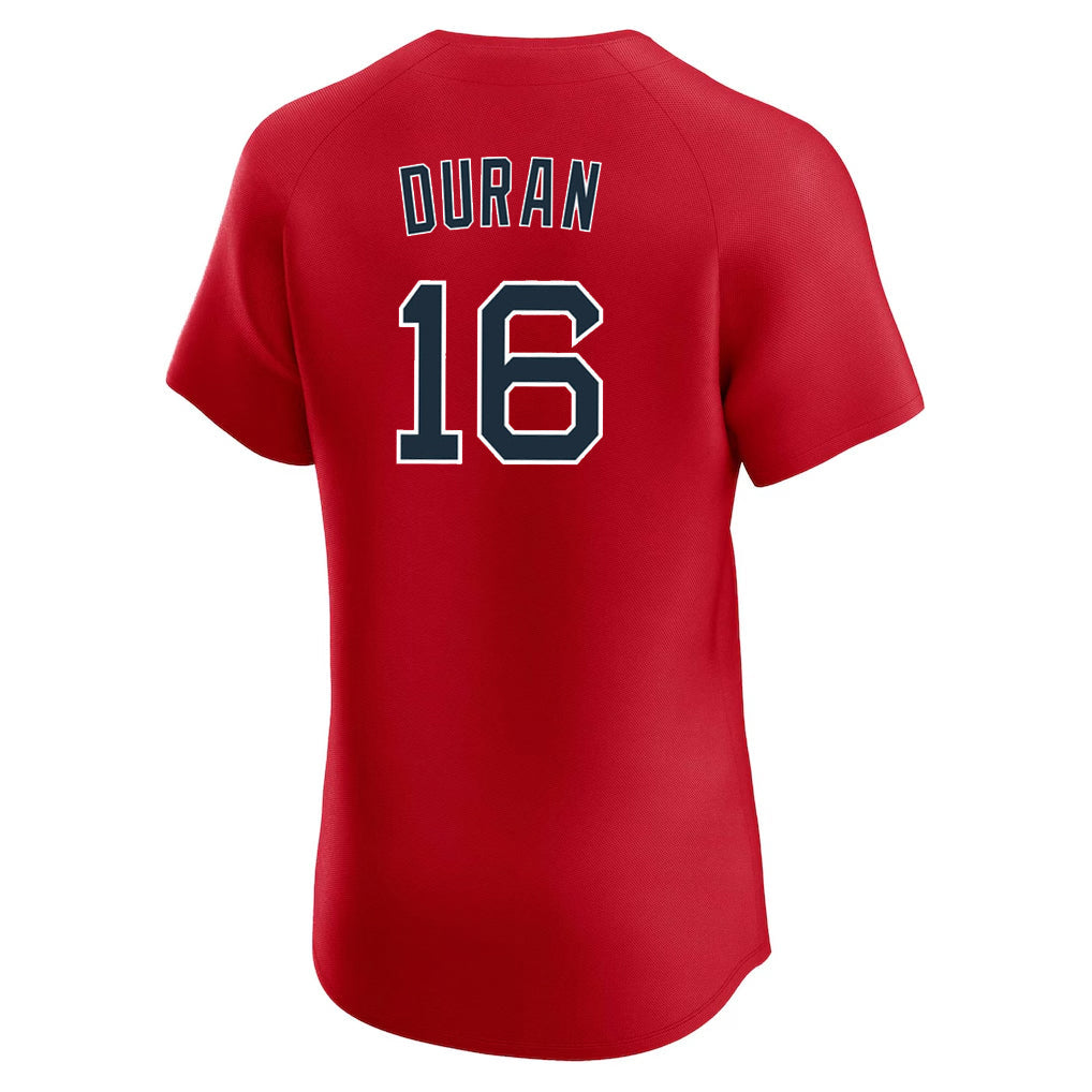 Leonaf B.Red Sox #16 Jarren Duran Player Red Limited Elite Home Game Stitched Jerseys
