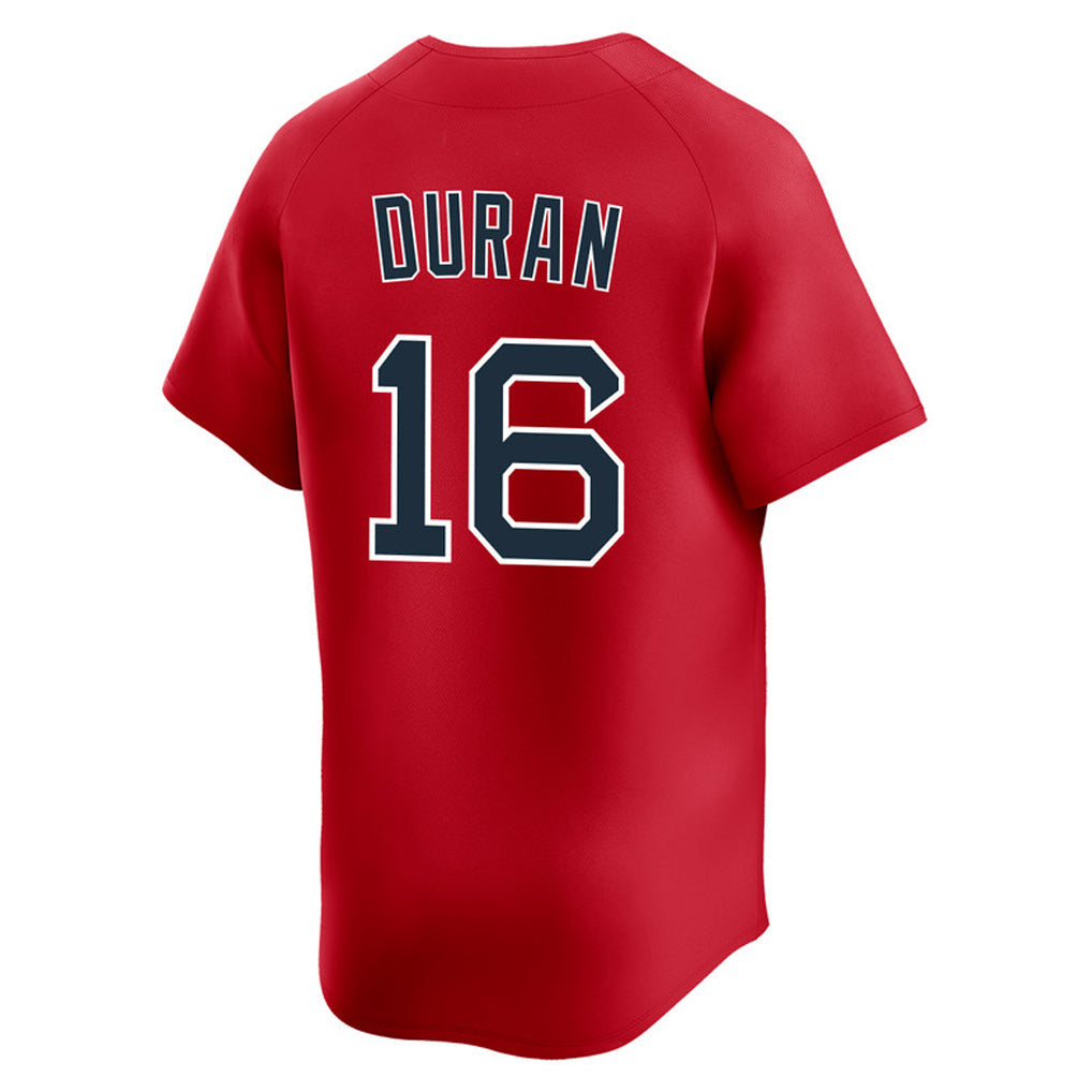 Leonaf B.Red Sox #16 Jarren Duran Player Red Limited Home Game Stitched Jerseys