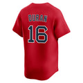 Leonaf B.Red Sox #16 Jarren Duran Player Red Limited Home Game Stitched Jerseys