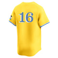 Leonaf B.Red Sox #16 Jarren Duran Player Yellow Limited Home Game Stitched Jerseys