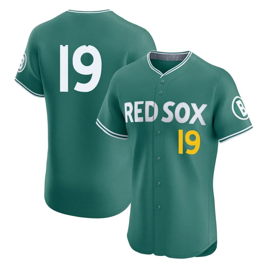 Leonaf B.Red Sox #19 Roman Anthony Player Green City Connect Limited Elite Home Game Stitched Jerseys