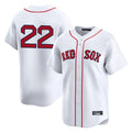 Leonaf B.Red Sox #22 Garrett Whitlock Player White Limited Home Game Stitched Jerseys