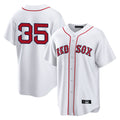 Leonaf B.Red Sox #35 Garrett Crochet Player White Home Game Stitched Jerseys