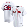 Leonaf B.Red Sox #35 Garrett Crochet Player White Limited Home Game Stitched Jerseys