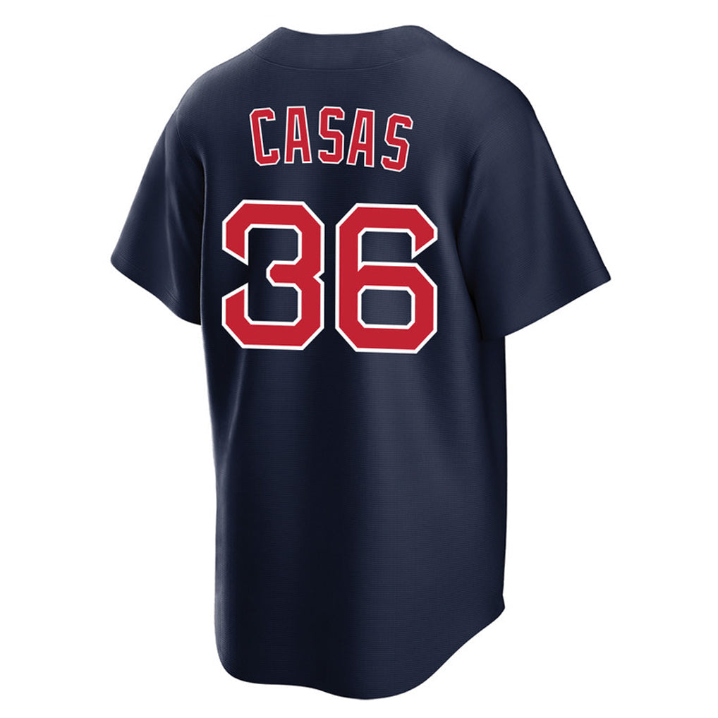 Leonaf B.Red Sox #36 Triston Casas Player Navy Home Game Stitched Jerseys