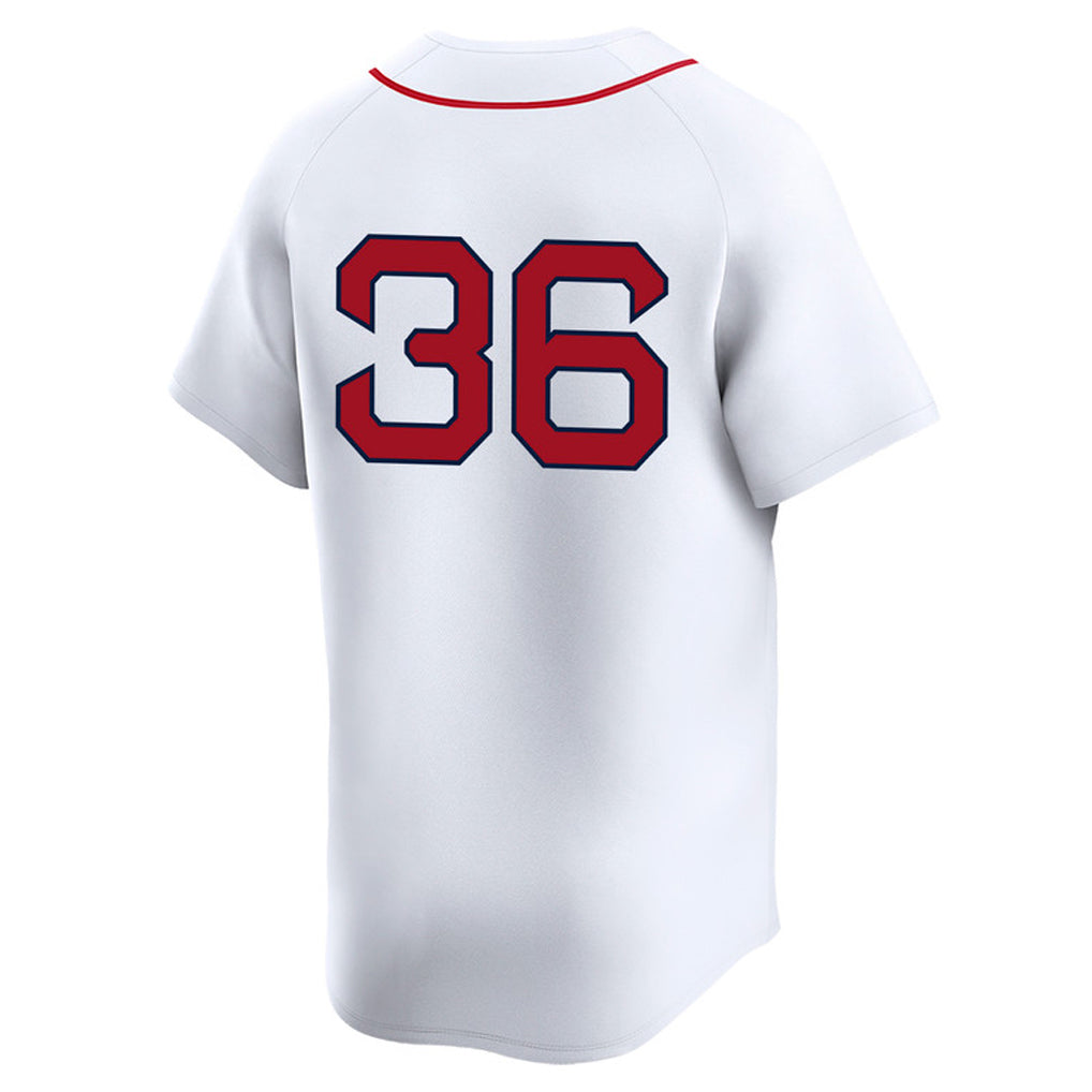 Leonaf B.Red Sox #36 Triston Casas Player White Limited Home Game Stitched Jerseys