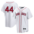 Leonaf B.Red Sox #44 Aroldis Chapman Player White Home Game Stitched Jerseys
