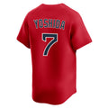 Leonaf B.Red Sox #7 Masataka Yoshida Player Red Limited Home Game Stitched Jerseys
