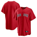 Leonaf B.Red Sox Blank Player Red Home Game Stitched Jerseys