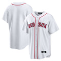 Leonaf B.Red Sox Blank Player White Home Game Stitched Jerseys