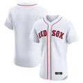 Leonaf B.Red Sox Blank Player White Limited Elite Home Game Stitched Jerseys