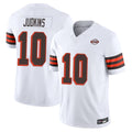Leonaf C.Browns #10 Quinshon Judkins Player White Limited Vapor F.U.S.E. Alternate Game Stitched Jerseys