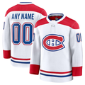 Leonaf Cheap M.Canadiens White Away Premium Jerseys