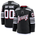 Leonaf Cheap NJ.Devils Black Alternate Premium Jerseys