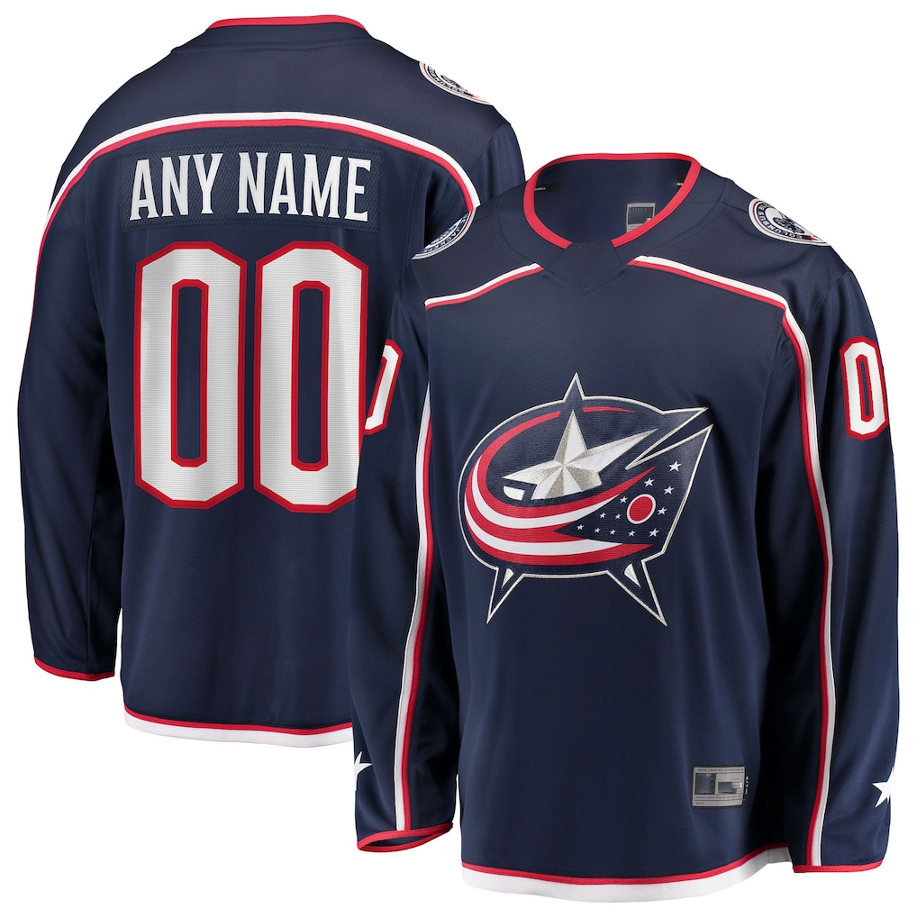 Leonaf Custom CB.Jackets Navy Home Breakaway Jersey