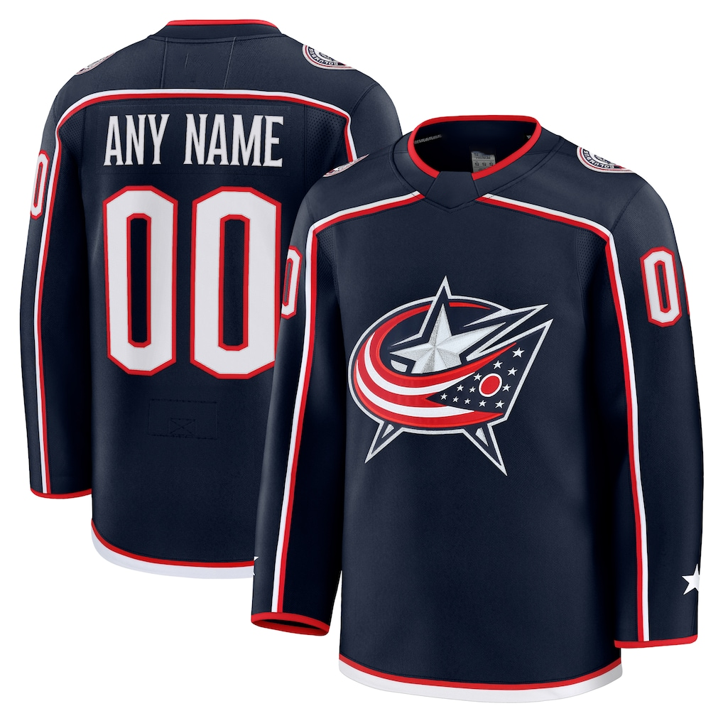 Leonaf Custom CB.Jackets  Navy Home Premium Jersey