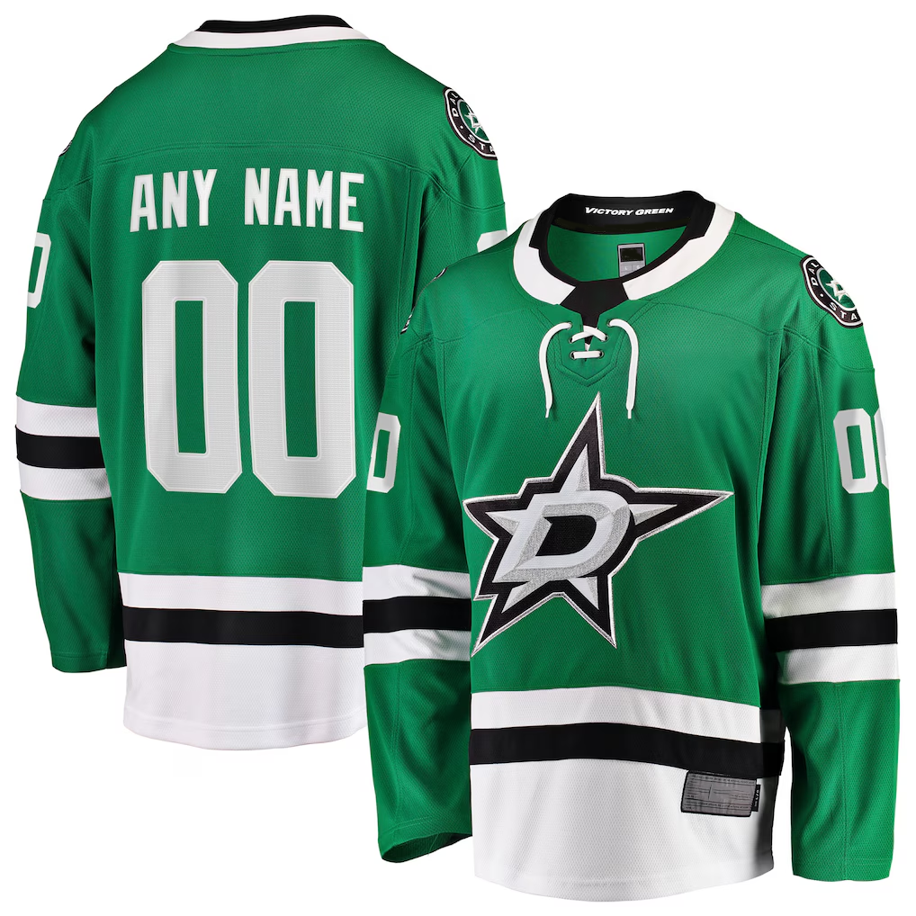 Leonaf Custom D.Stars Green Home Breakaway Jerseys