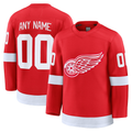 Leonaf Custom DR.Wings Red Home Premium Jerseys