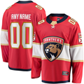 Leonaf Custom F.Panthers Red Home Breakaway Jerseys