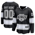Leonaf Custom LA.Kings Black Home Breakaway Jerseys