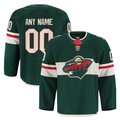 Leonaf Custom M.Wild Green Home Authentic Pro Jerseys