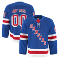 Leonaf Custom NY.Rangers Royal Home Authentic Pro Jerseys