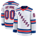 Leonaf Custom NY.Rangers White Away Premium Jerseys