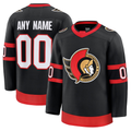 Leonaf Custom O.Senators Black Home Premium Jerseys